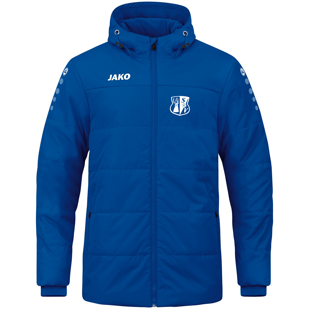 NEU!!! JAKO Coachjacke Team mit Kapuze "SV Blau Weiß Schmiedehausen"